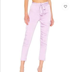 Lovers + Friends ‘Clarissa’ Pants in Lilac (XS)
